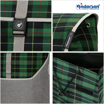 Andersen-Royal Shopper (Metallspeichenrad 25 cm) Gese - grün-shopping-trolley.ch
