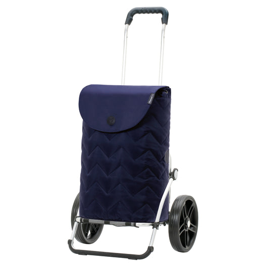 Andersen-Royal Shopper Hilma - Blau - Leichtlaufrad 25 cm-shopping-trolley.ch