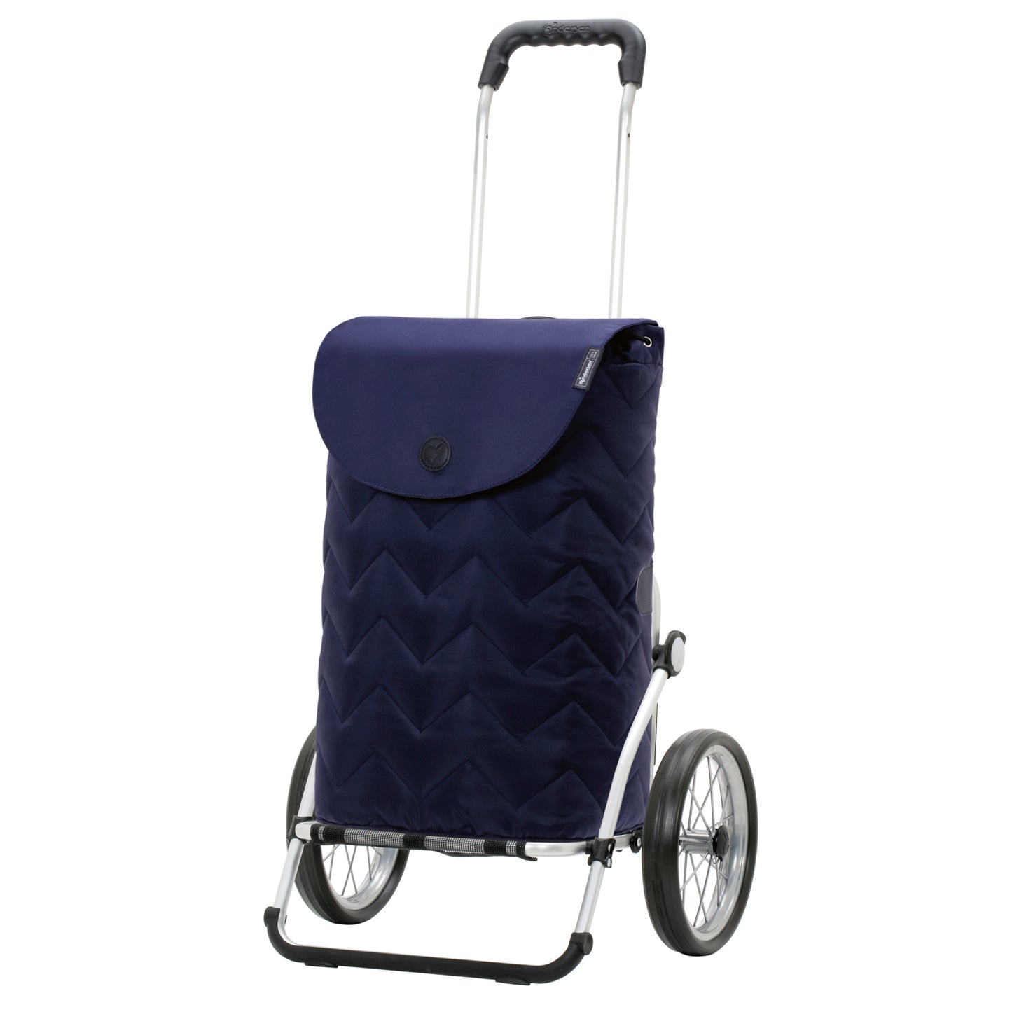 Andersen-Royal Shopper Hilma - Blau - Metallspeichenrad 25 cm-shopping-trolley.ch