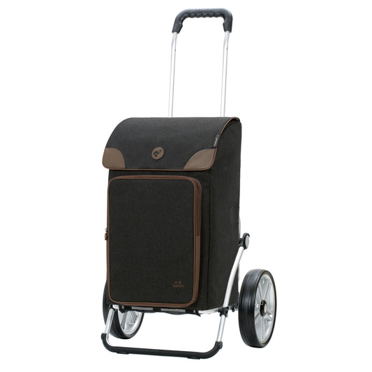 Andersen-Royal Shopper Holk - Schwarz - Kugellagerrad 25 cm-shopping-trolley.ch