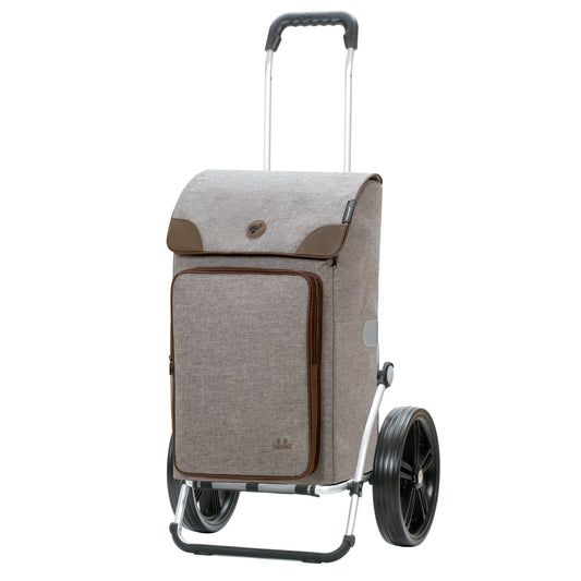 Andersen-Royal Shopper Holk - Grau - Kugellagerrad 29 cm-shopping-trolley.ch