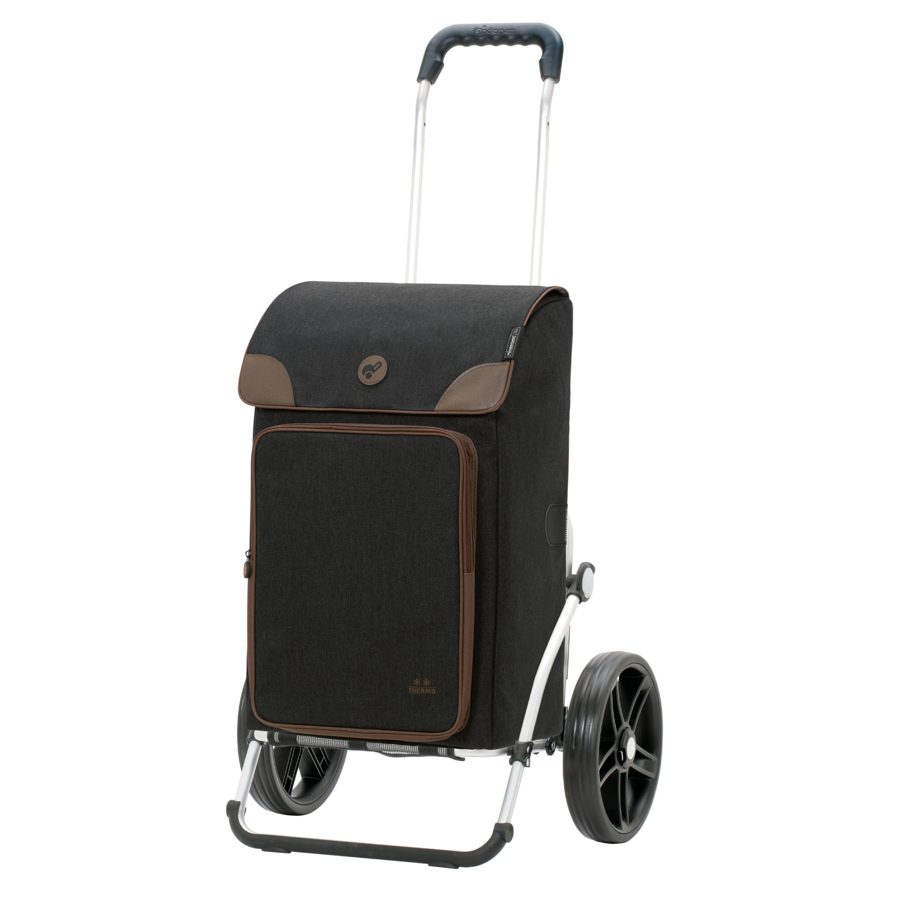 Andersen-Royal Shopper Holk - Schwarz - Leichtlaufrad 25 cm-shopping-trolley.ch