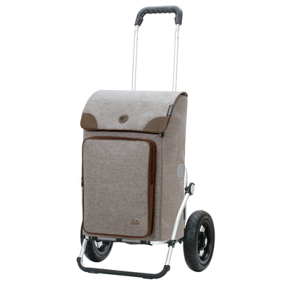 Andersen-Royal Shopper Holk - Grau - Luft-Kugellagerrad 25 cm-shopping-trolley.ch