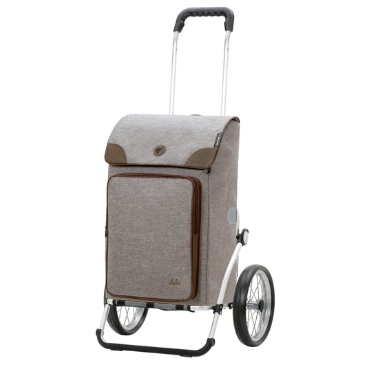 Andersen-Royal Shopper Holk - Grau - Metallspeichenrad 25 cm-shopping-trolley.ch