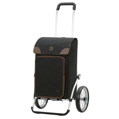 Andersen-Royal Shopper Holk - Schwarz - Metallspeichenrad 25 cm-shopping-trolley.ch