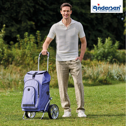 Andersen-Royal Shopper Hydro 3.0 - Flieder - Kugellagerrad 25 cm-shopping-trolley.ch