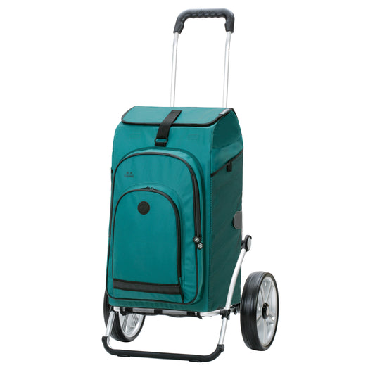 Andersen-Royal Shopper Hydro 3.0 - Petrol - Kugellagerrad 25 cm-shopping-trolley.ch