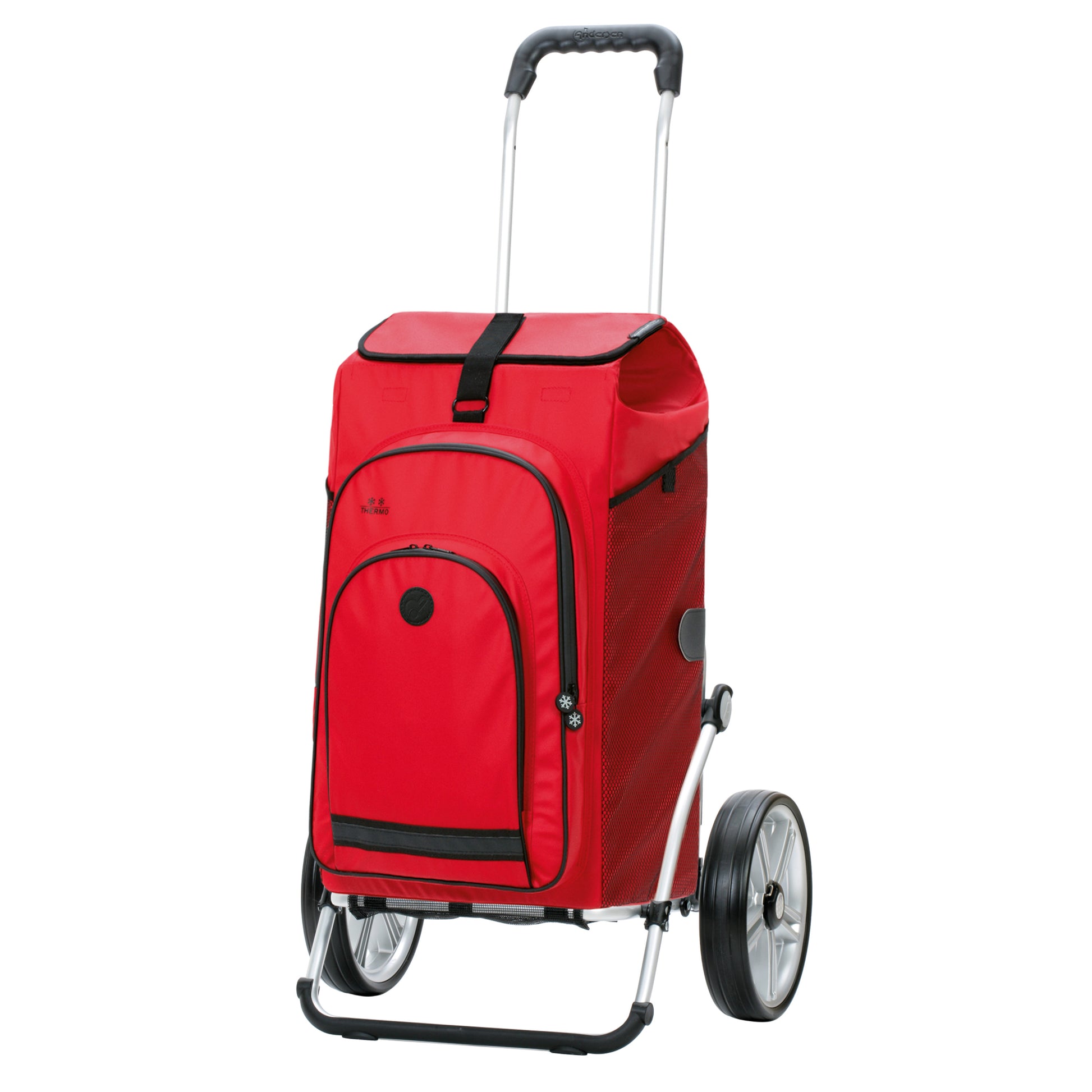 Andersen-Royal Shopper Hydro 3.0 - Rot - Kugellagerrad 25 cm-shopping-trolley.ch
