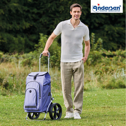 Andersen-Royal Shopper Hydro 3.0 - Flieder - Kugellagerrad 29 cm-shopping-trolley.ch