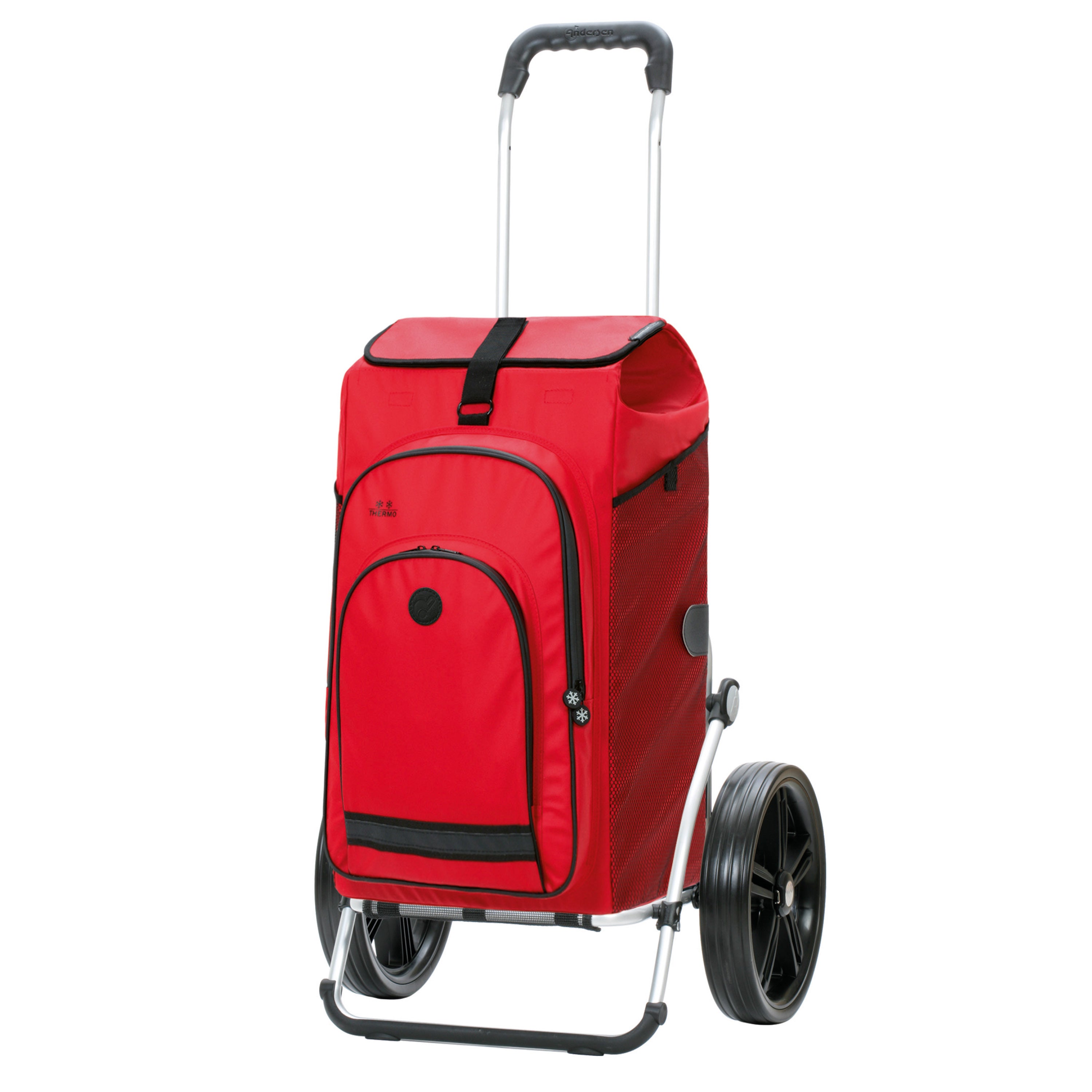 Andersen-Royal Shopper Hydro 3.0 - Rot - Kugellagerrad 29 cm-shopping-trolley.ch