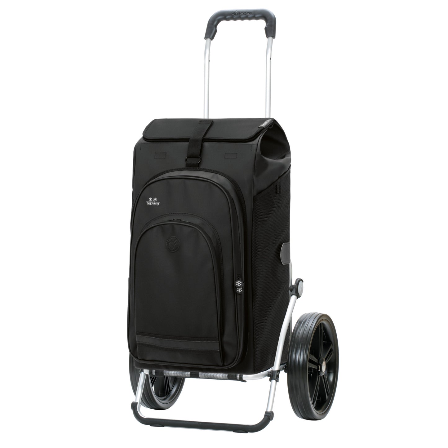 Andersen-Royal Shopper Hydro 3.0 - Schwarz - Kugellagerrad 29 cm-shopping-trolley.ch