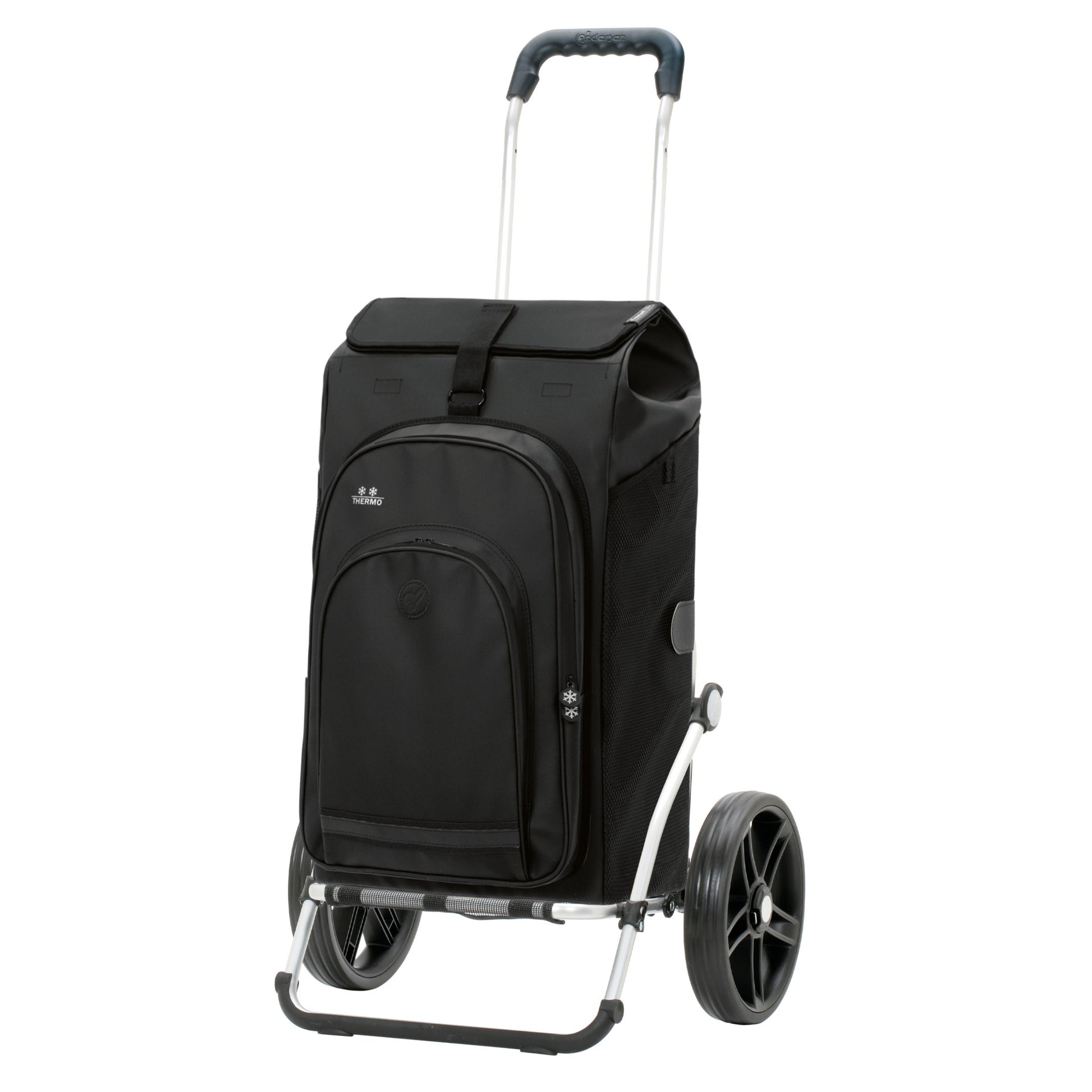 Andersen-Royal Shopper Hydro 3.0 - Schwarz - Leichtlaufrad 25 cm-shopping-trolley.ch