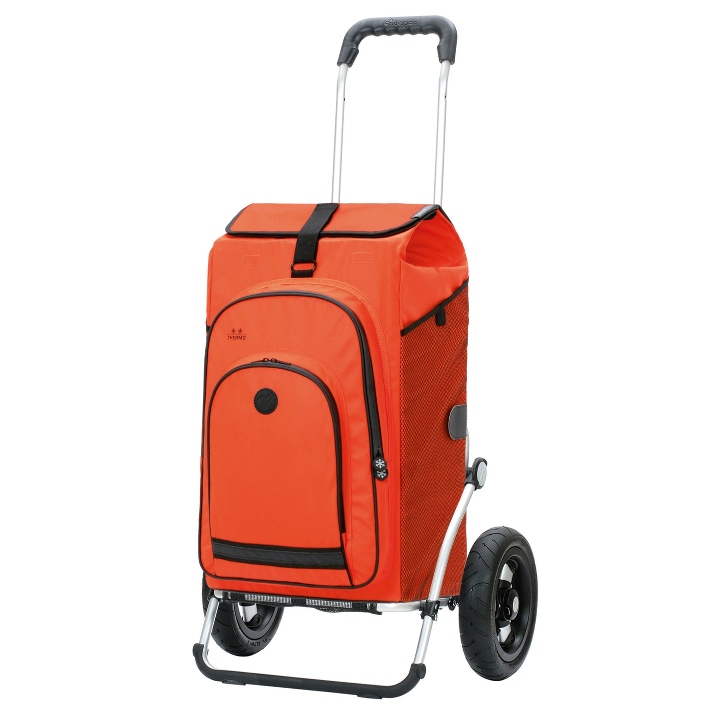 Andersen-Royal Shopper Hydro 3.0 - Orange - Luft-Kugellagerrad 25 cm-shopping-trolley.ch