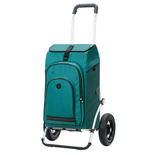 Andersen-Royal Shopper Hydro 3.0 - Petrol - Luft-Kugellagerrad 25 cm-shopping-trolley.ch
