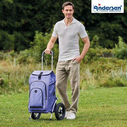 Andersen-Royal Shopper Hydro 3.0 - Flieder - Luft-Kugellagerrad 29 cm-shopping-trolley.ch