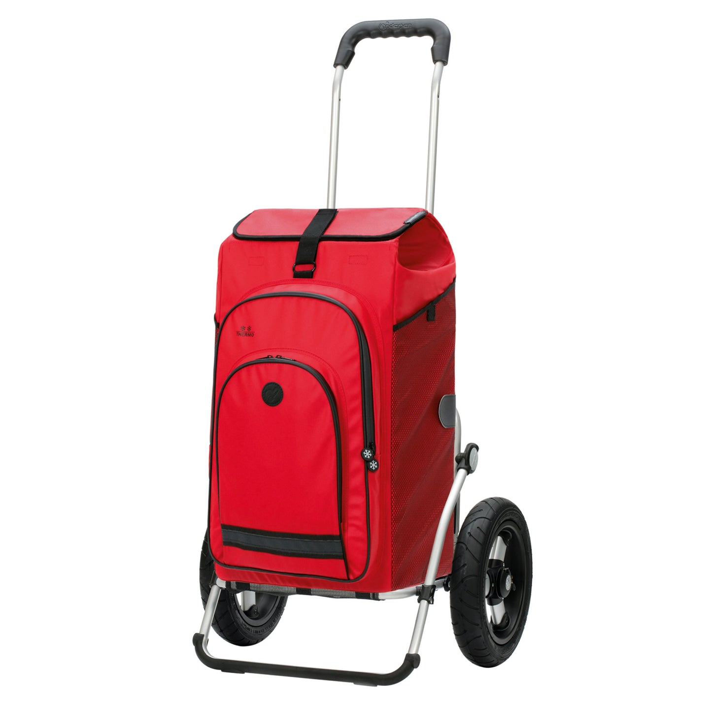 Andersen-Royal Shopper Hydro 3.0 - Rot - Luft-Kugellagerrad 29 cm-shopping-trolley.ch