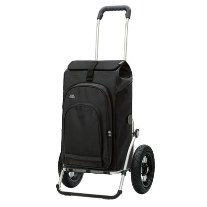 Andersen-Royal Shopper Hydro 3.0 - Schwarz - Luft-Kugellagerrad 29 cm-shopping-trolley.ch
