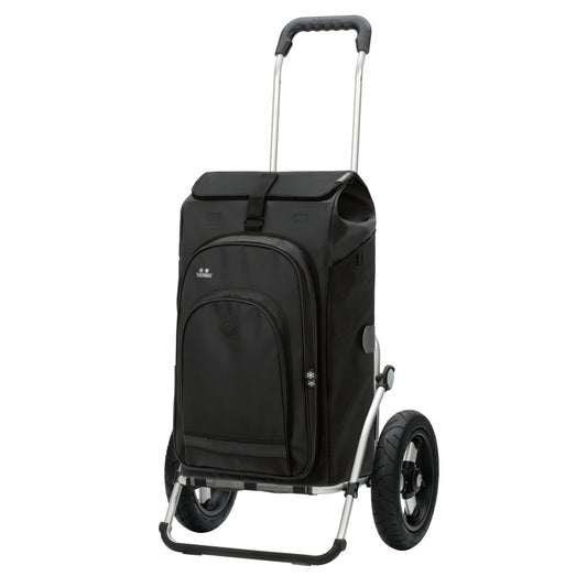 Andersen-Royal Shopper Hydro 3.0 - Schwarz - Luft-Kugellagerrad 29 cm-shopping-trolley.ch