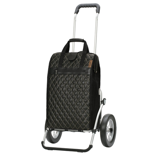 Andersen-Royal Shopper (Metallspeichenrad 25 cm) Inra - schwarz-shopping-trolley.ch