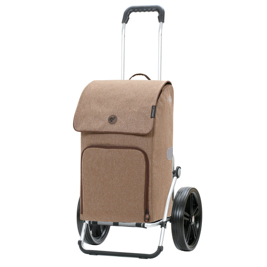 Andersen-Royal Shopper Ipek Maxi - Sand - Kugellagerrad 29 cm-shopping-trolley.ch