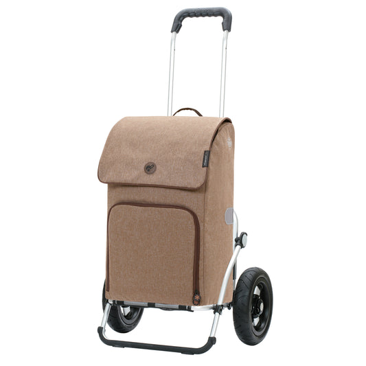 Andersen-Royal Shopper Ipek Maxi - Sand - Luft-Kugellagerrad 25 cm-shopping-trolley.ch