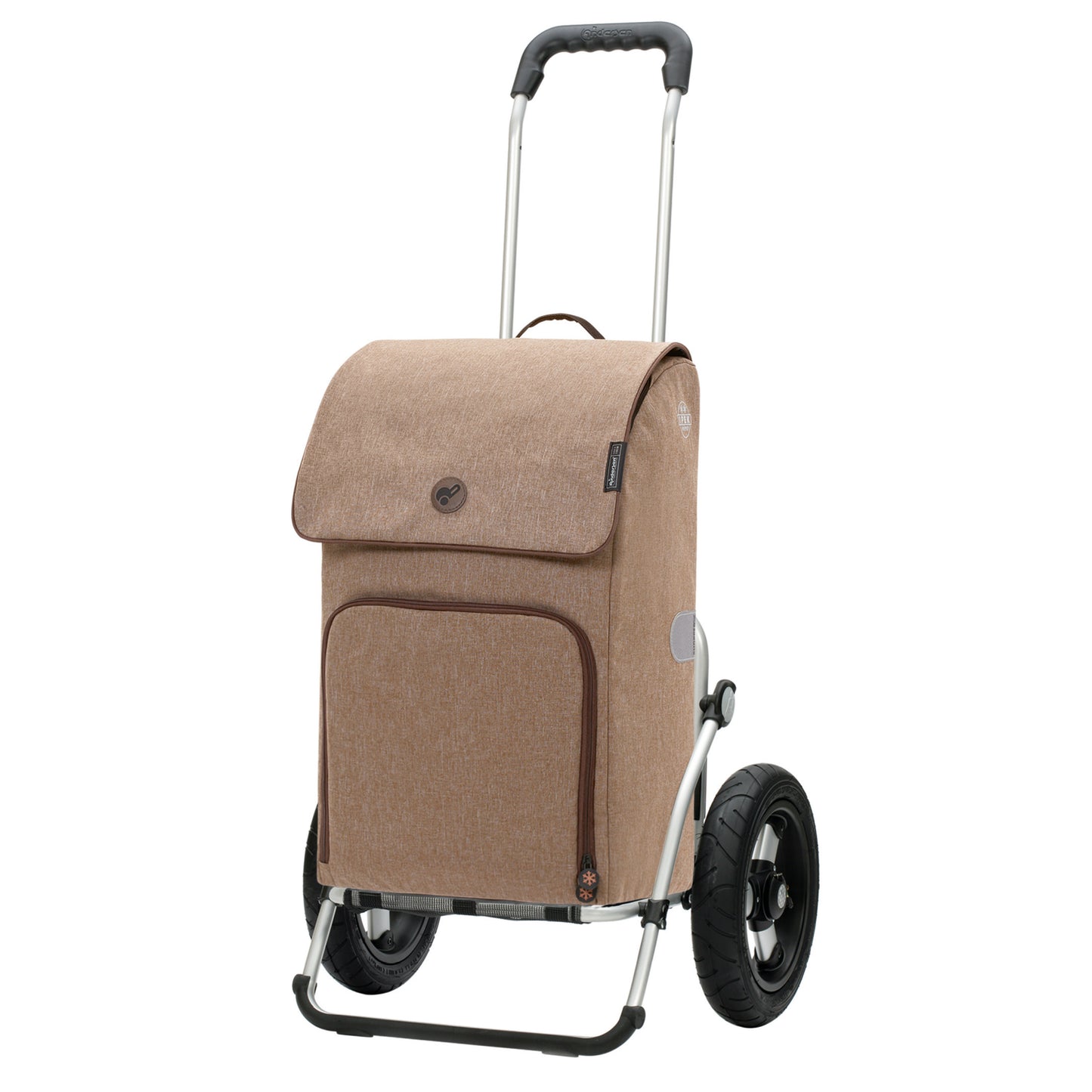 Andersen-Royal Shopper Ipek Maxi - Sand - Luft-Kugellagerrad 29 cm-shopping-trolley.ch