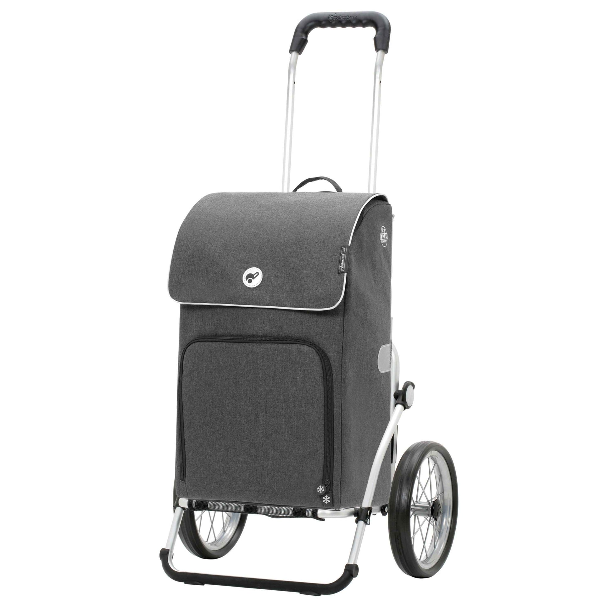 Royal Shopper Ipek Maxi - Anthrazit - Metallspeichenrad 25 cm