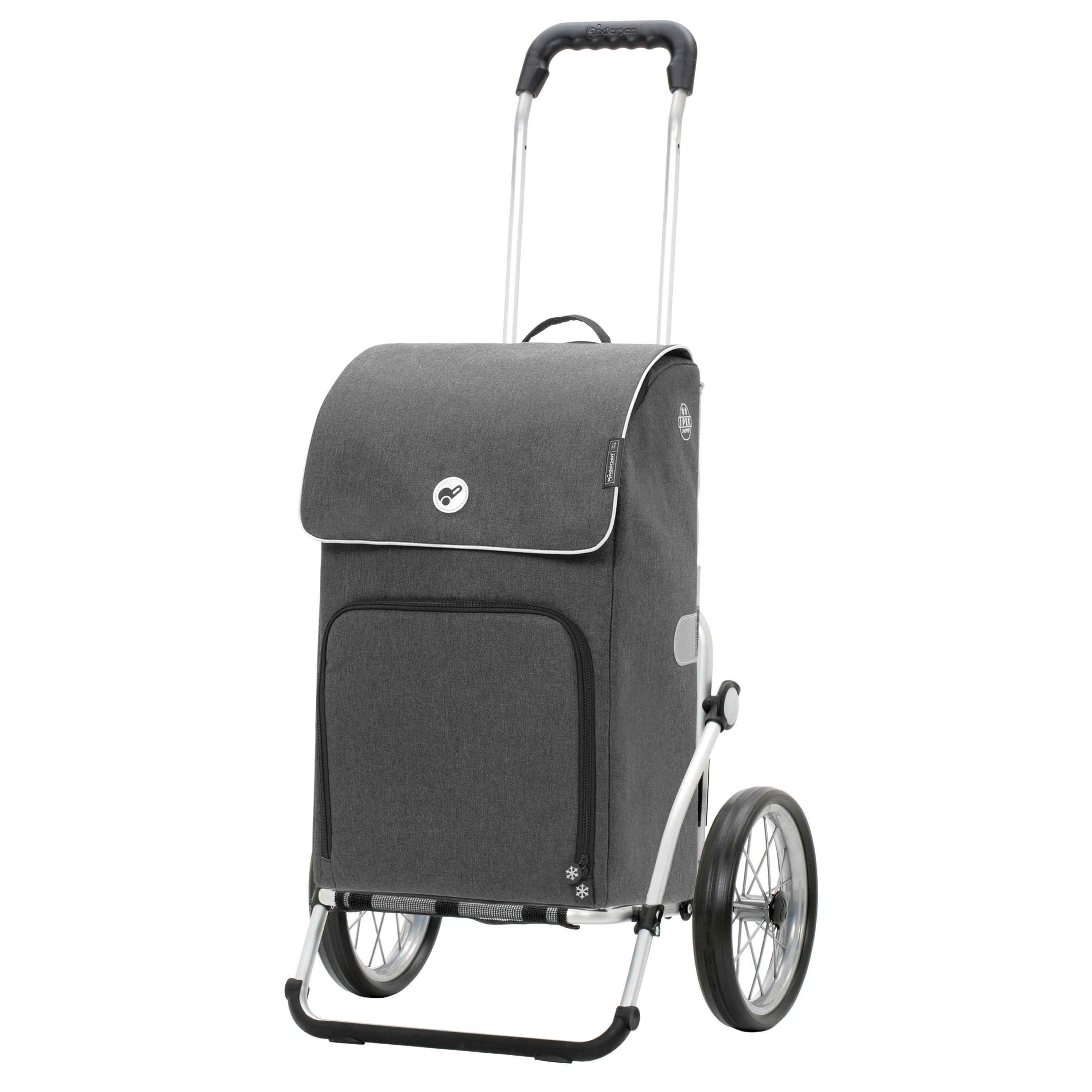 Royal Shopper Ipek Maxi - Anthrazit - Metallspeichenrad 25 cm