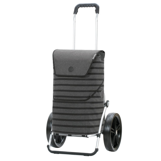 Andersen-Royal Shopper Jelke - Anthrazit - Kugellagerrad 29 cm-shopping-trolley.ch