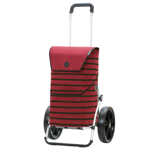 Andersen-Royal Shopper Jelke - Bordeaux - Kugellagerrad 29 cm-shopping-trolley.ch