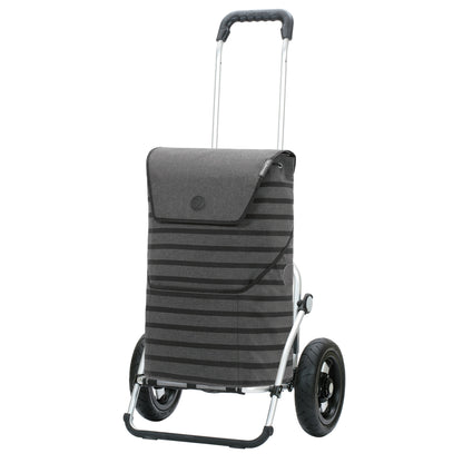 Andersen-Royal Shopper Jelke - Anthrazit - Luft-Kugellagerrad 25 cm-shopping-trolley.ch