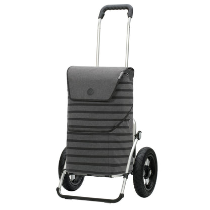Andersen-Royal Shopper Jelke - Anthrazit - Luft-Kugellagerrad 29 cm-shopping-trolley.ch
