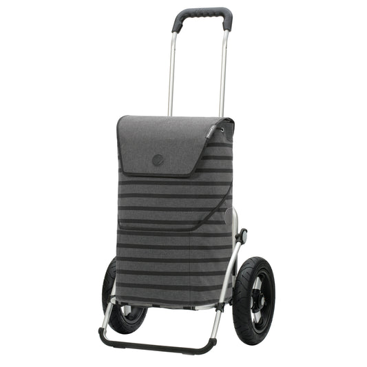 Andersen-Royal Shopper Jelke - Anthrazit - Luft-Kugellagerrad 29 cm-shopping-trolley.ch