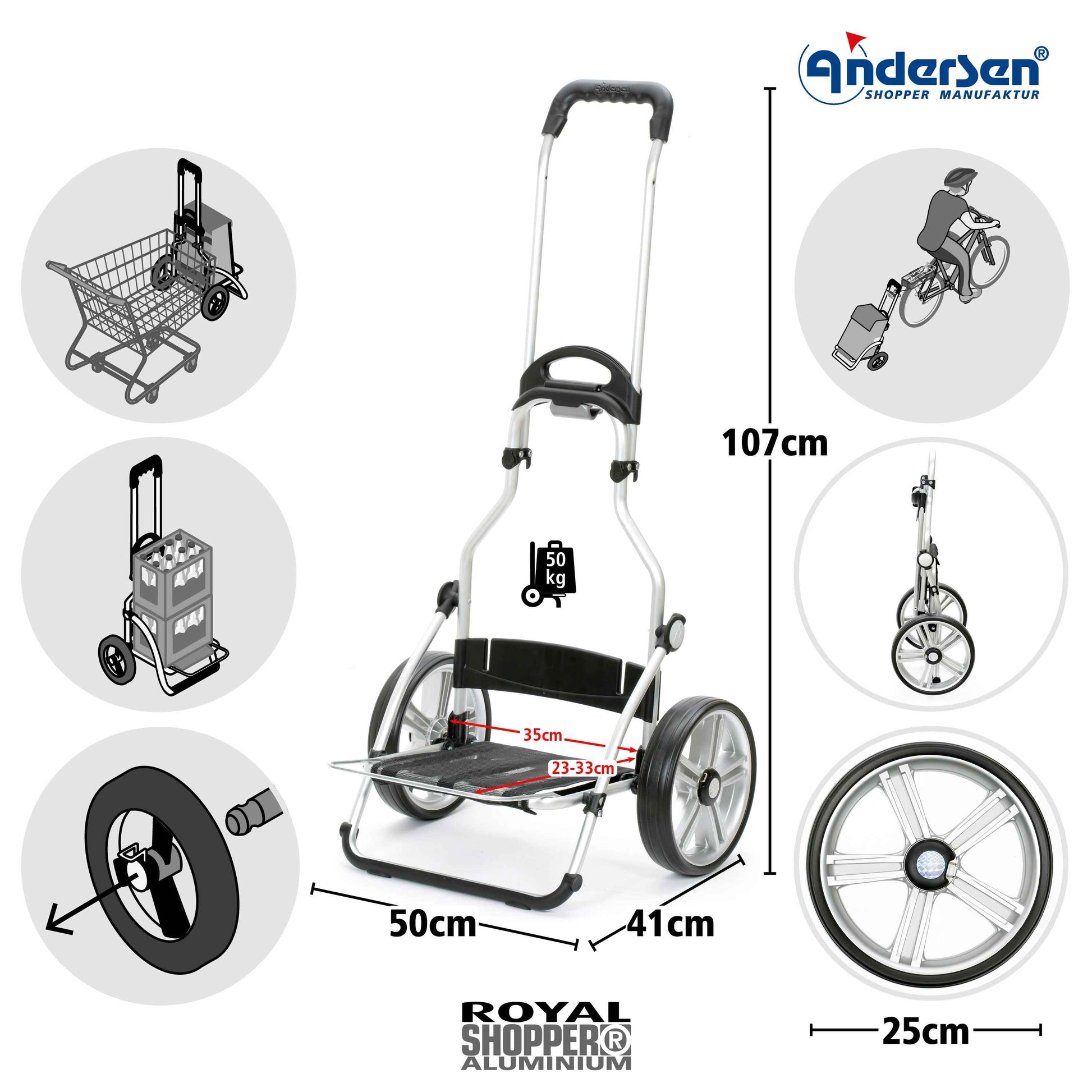 Royal Shopper (Kugellagerrad 25 cm) Truck A8