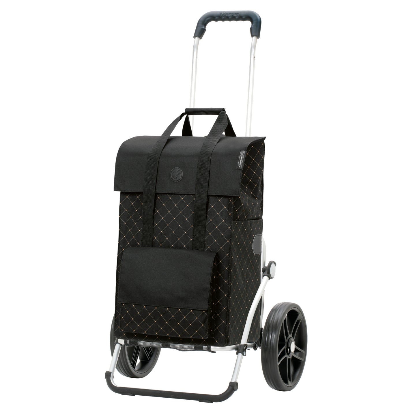Andersen-Royal Shopper Lisa - Schwarz - Leichtlaufrad 25 cm-shopping-trolley.ch