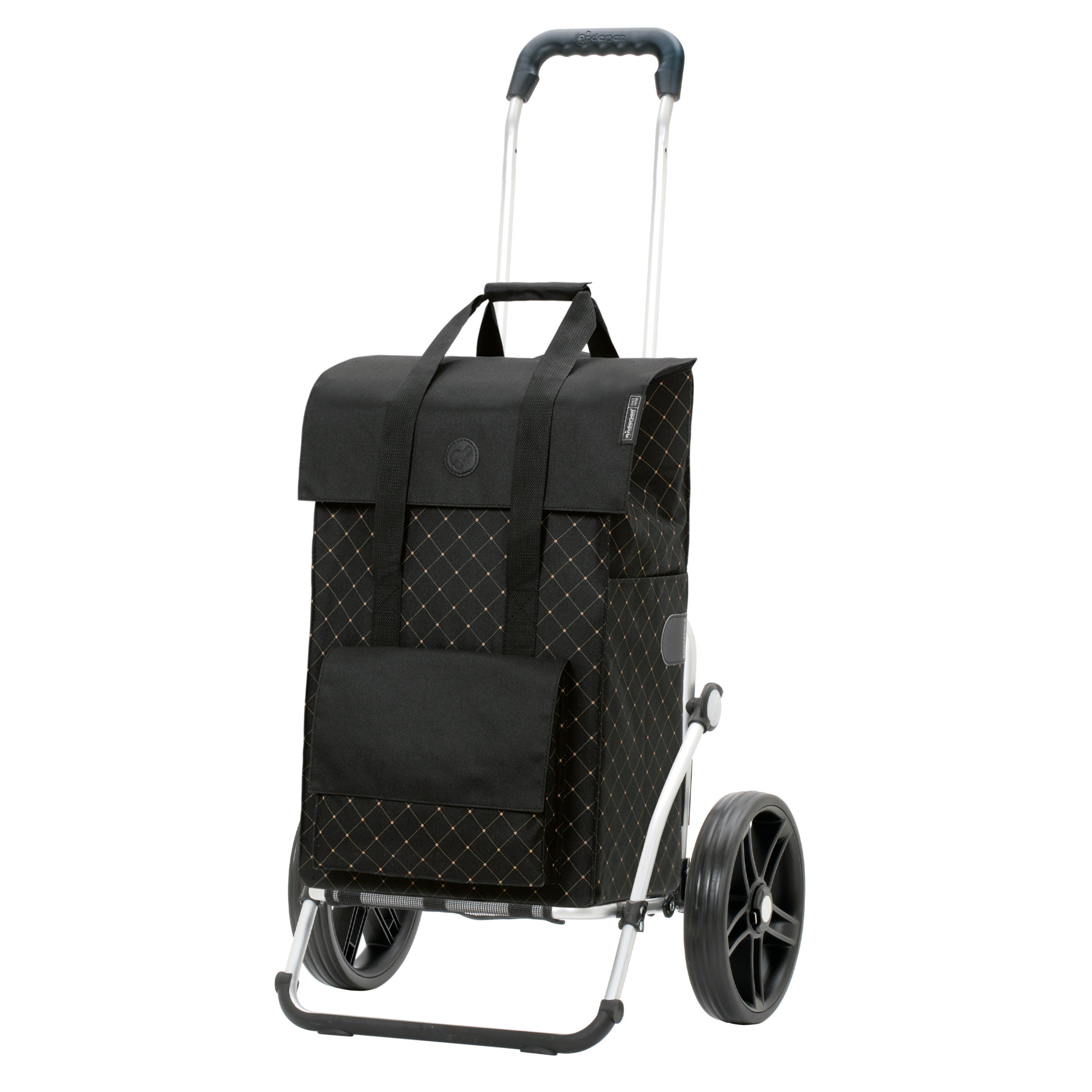Andersen-Royal Shopper Lisa - Schwarz - Leichtlaufrad 25 cm-shopping-trolley.ch