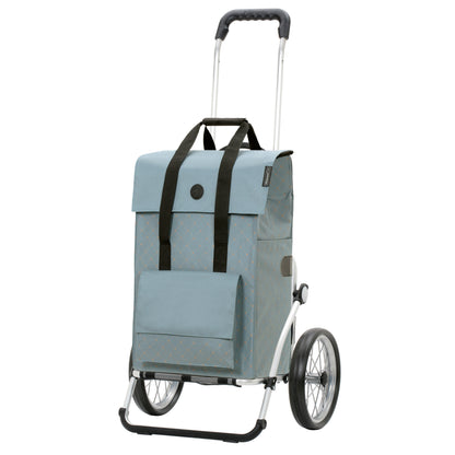 Andersen-Royal Shopper Lisa - Blau - Metallspeichenrad 25 cm-shopping-trolley.ch