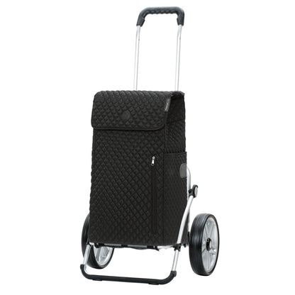 Andersen-Royal Shopper Lissa - Schwarz - Kugellagerrad 25 cm-shopping-trolley.ch