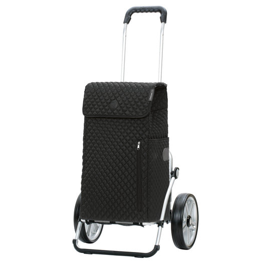 Andersen-Royal Shopper Lissa - Schwarz - Kugellagerrad 25 cm-shopping-trolley.ch