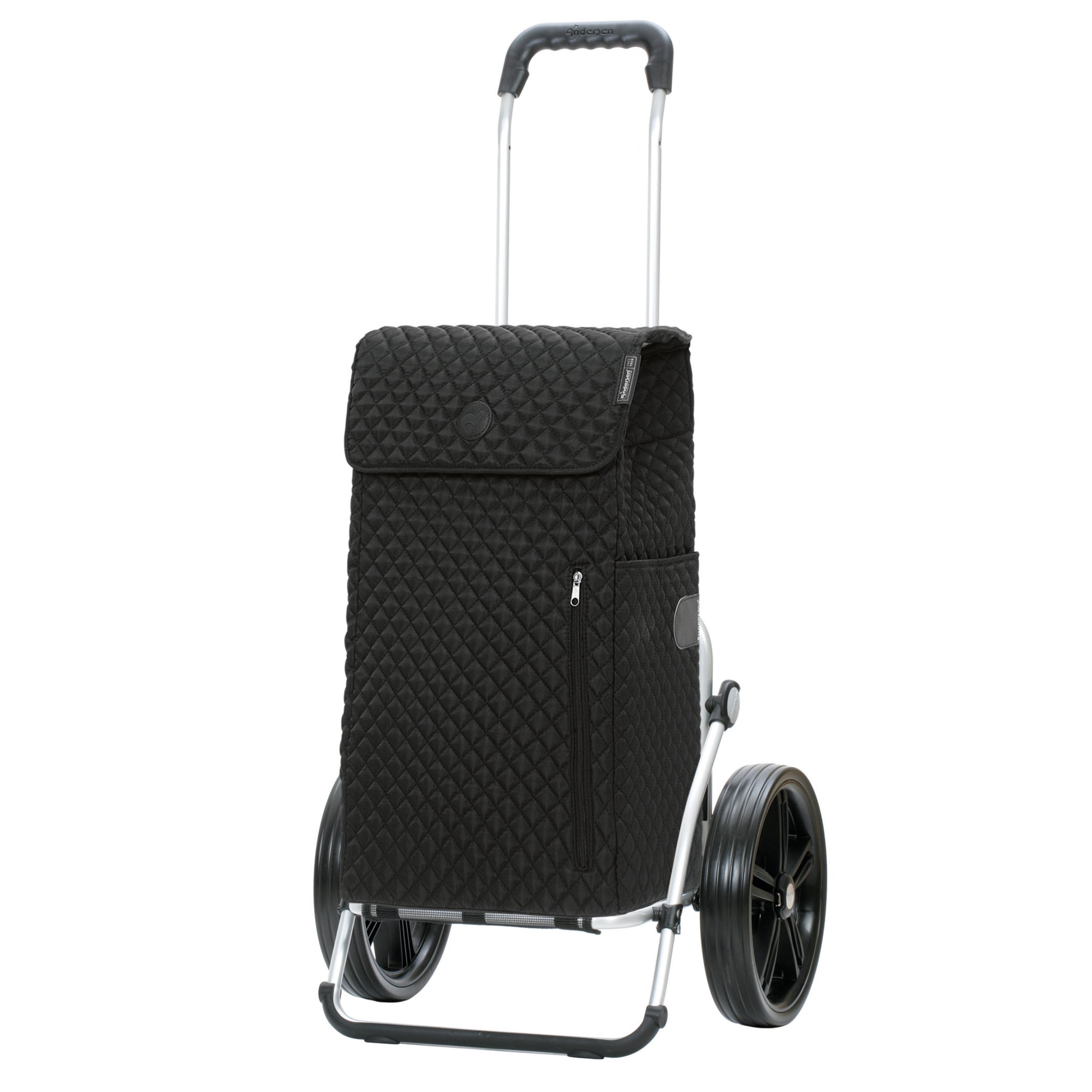 Andersen-Royal Shopper Lissa - Schwarz - Kugellagerrad 29 cm-shopping-trolley.ch