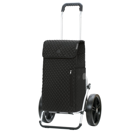Andersen-Royal Shopper Lissa - Schwarz - Kugellagerrad 29 cm-shopping-trolley.ch