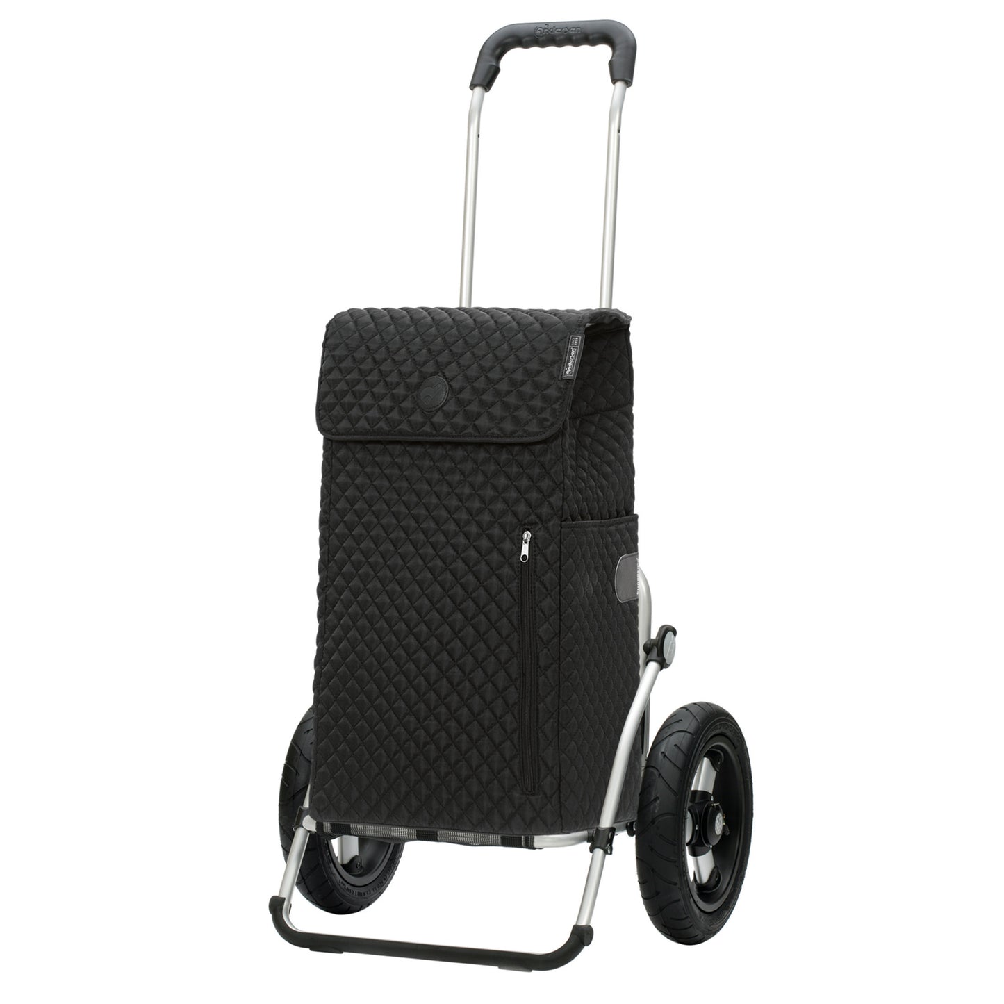 Andersen-Royal Shopper Lissa - Schwarz - Luft-Kugellagerrad 29 cm-shopping-trolley.ch
