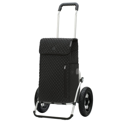 Andersen-Royal Shopper Lissa - Schwarz - Luft-Kugellagerrad 29 cm-shopping-trolley.ch