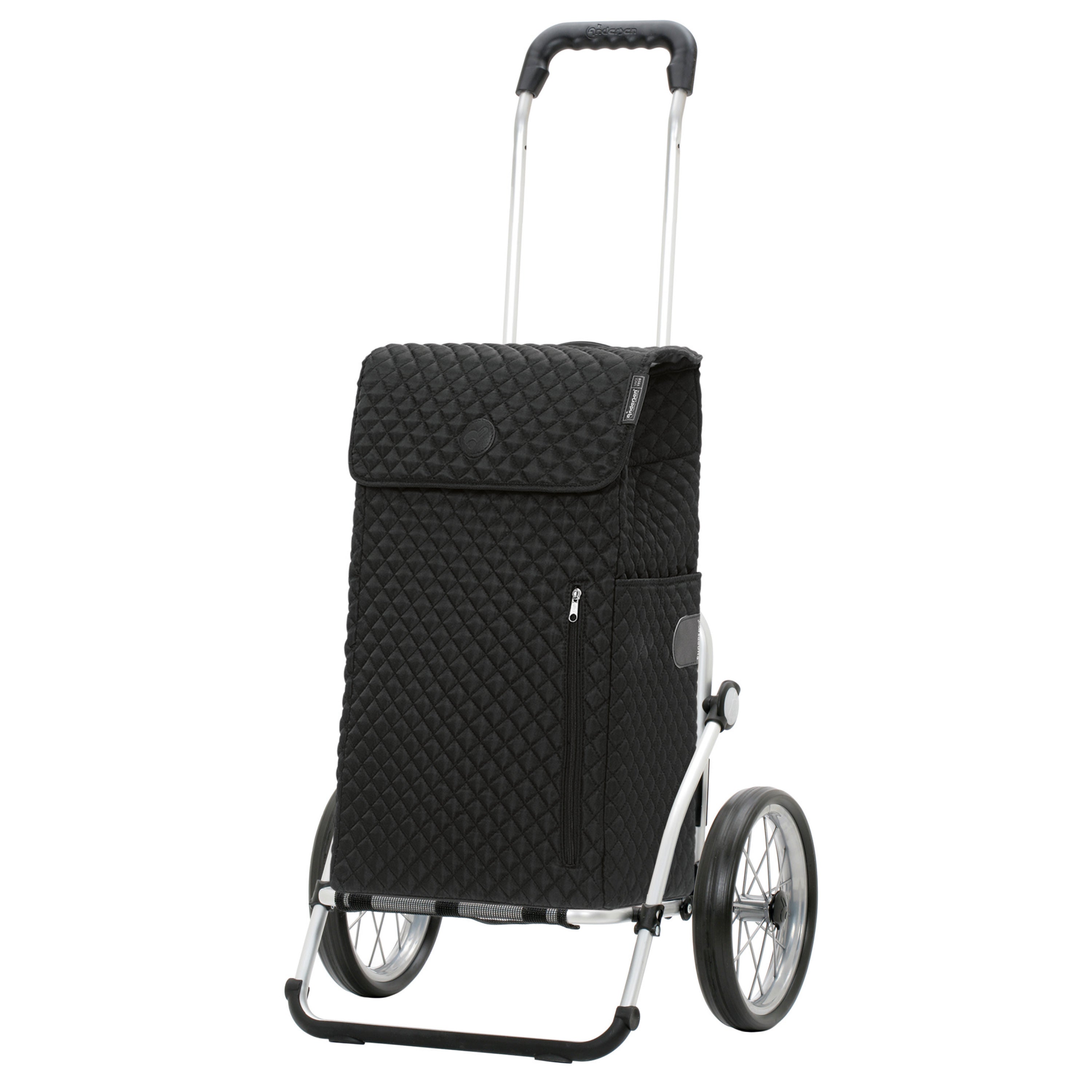 Andersen-Royal Shopper Lissa - Schwarz - Metallspeichenrad 25 cm-shopping-trolley.ch
