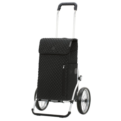 Andersen-Royal Shopper Lissa - Schwarz - Metallspeichenrad 25 cm-shopping-trolley.ch