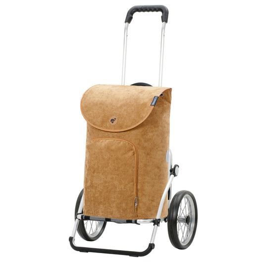 Andersen-Royal Shopper Marta - Camel - Metallspeichenrad 25 cm-shopping-trolley.ch