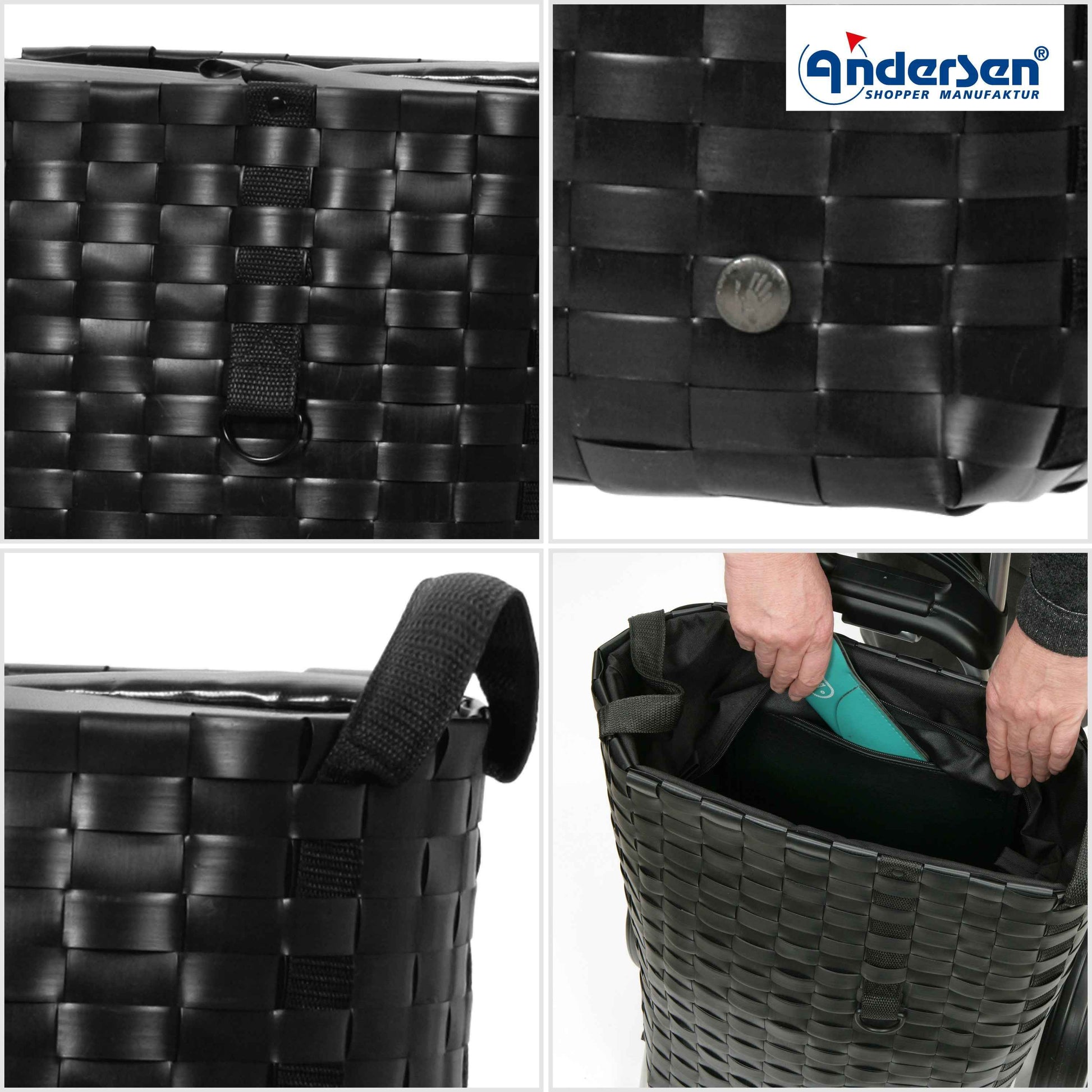 Royal Shopper (Metallspeichenrad 25 cm) Silja - black