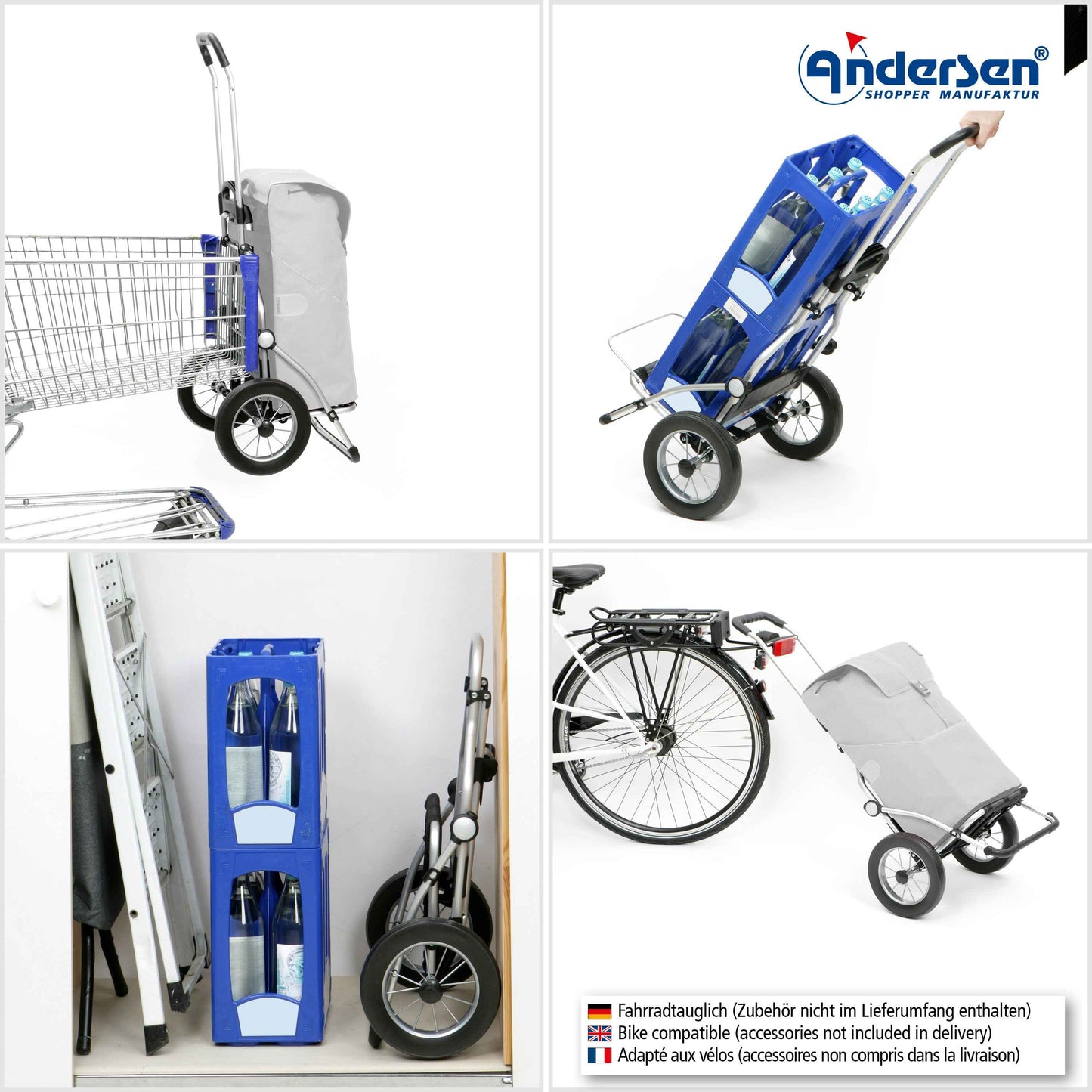 Royal Shopper (Metallspeichenrad 25 cm) Silja - sage green