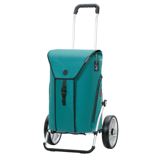 Andersen-Royal Shopper Oli.P 3.0 - Petrol - Kugellagerrad 25 cm-shopping-trolley.ch