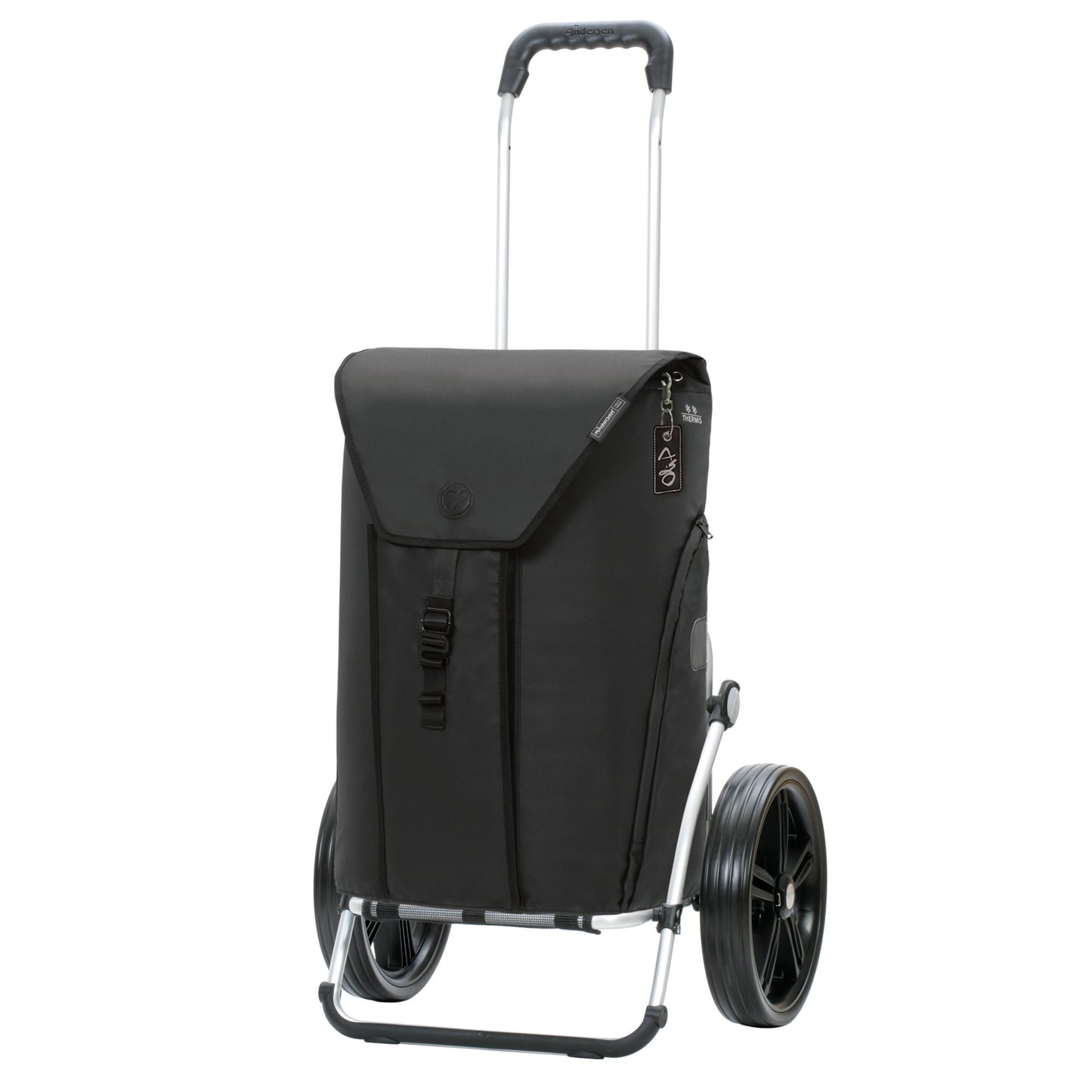 Andersen-Royal Shopper Oli.P 3.0 - Schwarz - Kugellagerrad 29 cm-shopping-trolley.ch